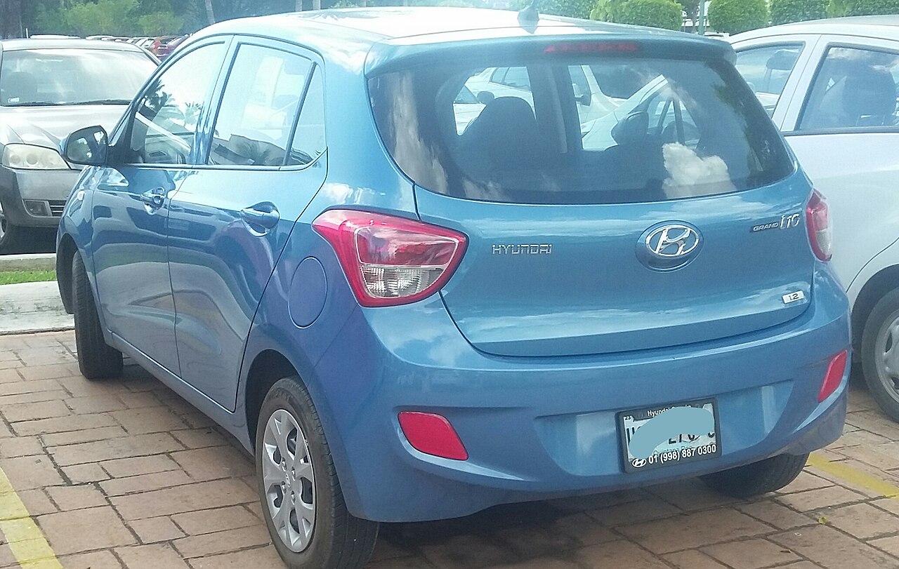 Hyundai Grand i10 available for self drive rental in India