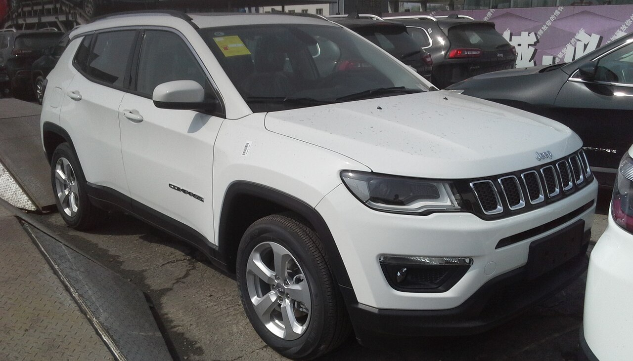 Jeep Compass available for self drive rental in India
